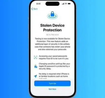 尖扎苹果授权维修店分享被盗设备保护功能开启方法 