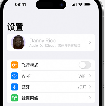 尖扎appleID维修服务iPhone设置中Apple ID显示为灰色无法使用 