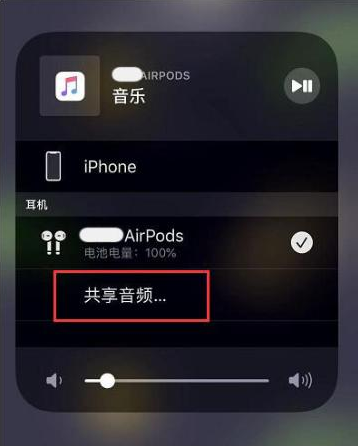 尖扎苹果14音频维修点分享iPhone14音频共享设置方法 