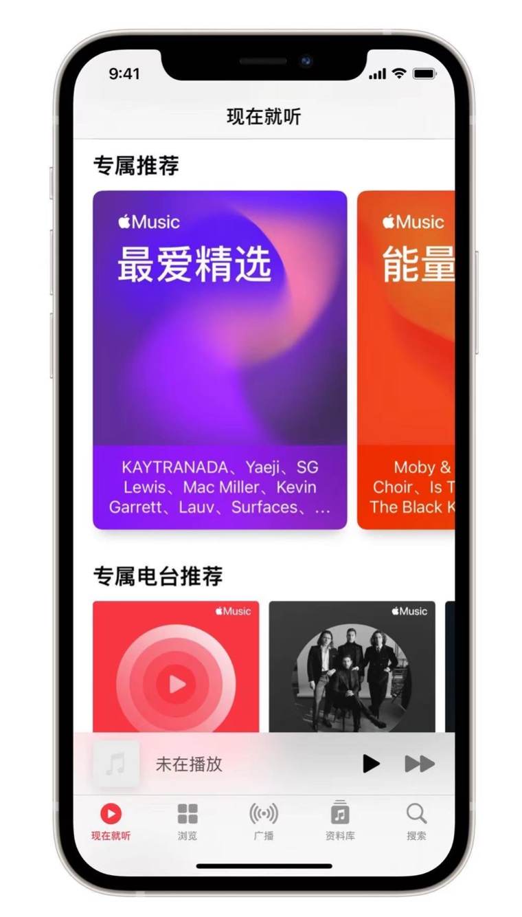 尖扎苹果手机维修分享iOS 14.5 Apple Music 新功能 
